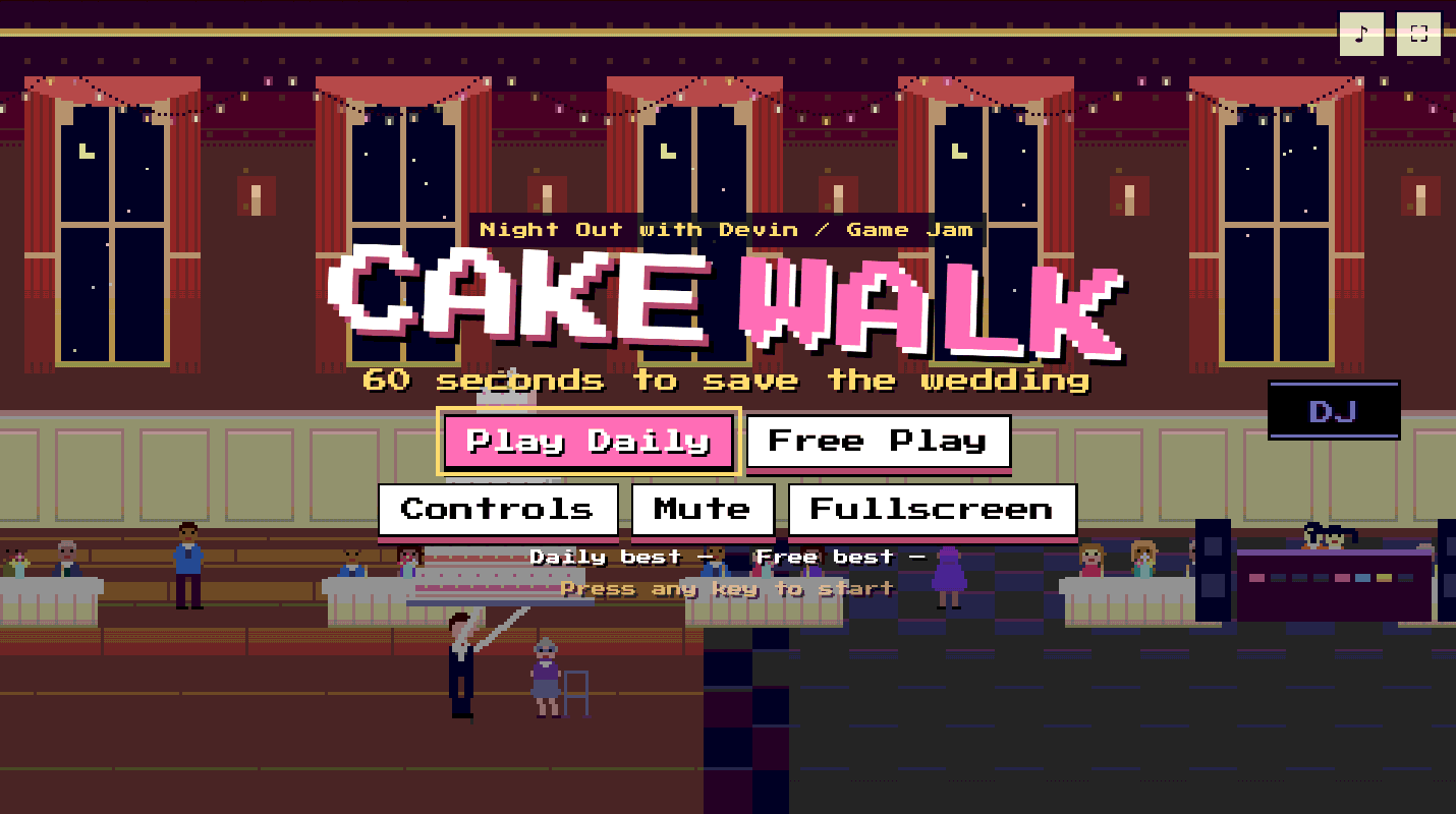Preview of Cake Walk